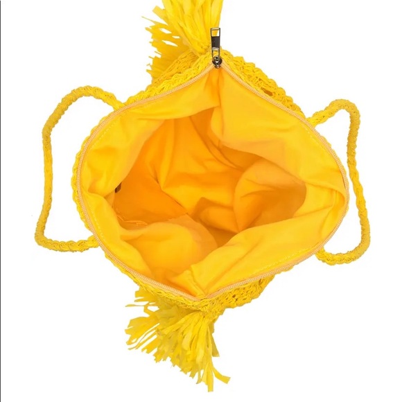 NWT Seagrass Woven Tote Made BY
MOST WANTED USA Green Women’s Purse - Picture 5 of 6